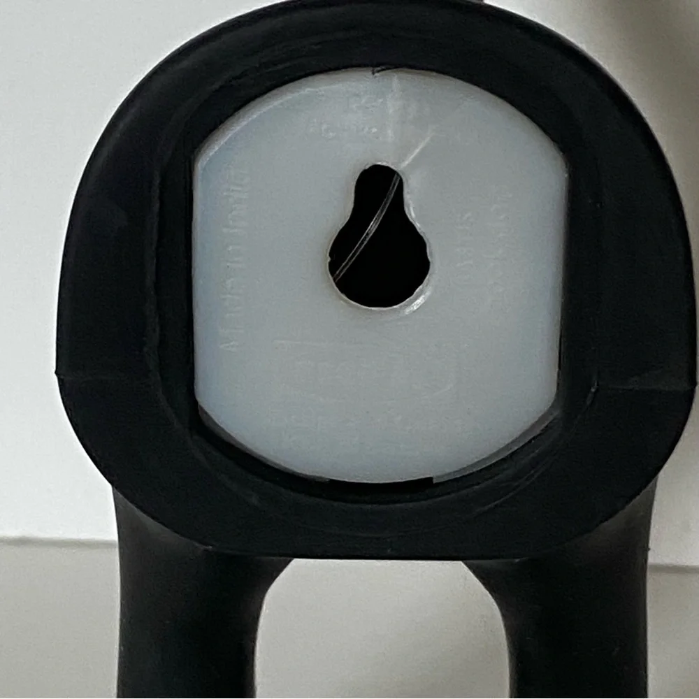 IKEA Bastis Tail Hook Black for the Dog Cat Pet Leash Hanger Rubber EUC 4.5”